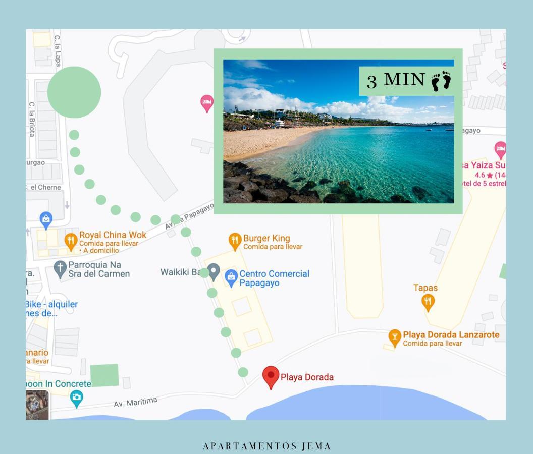 Apartamento Jema, A Un Paso De La Playa Плая Бланка Екстериор снимка